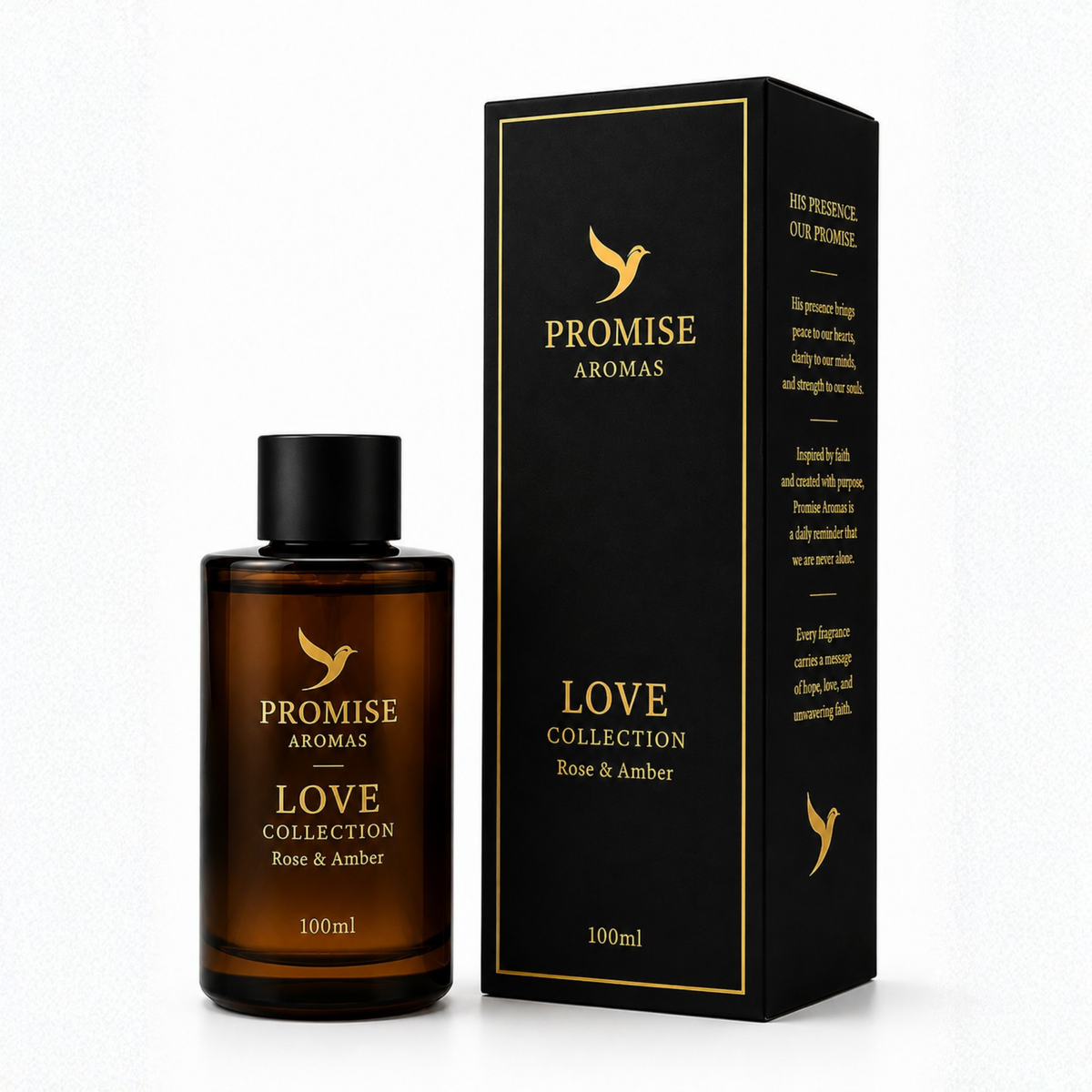 LOVE Reed Diffuser | Rose & Amber | 100ml