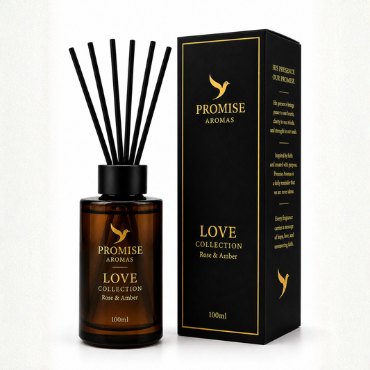 LOVE Reed Diffuser | Rose & Amber | 100ml