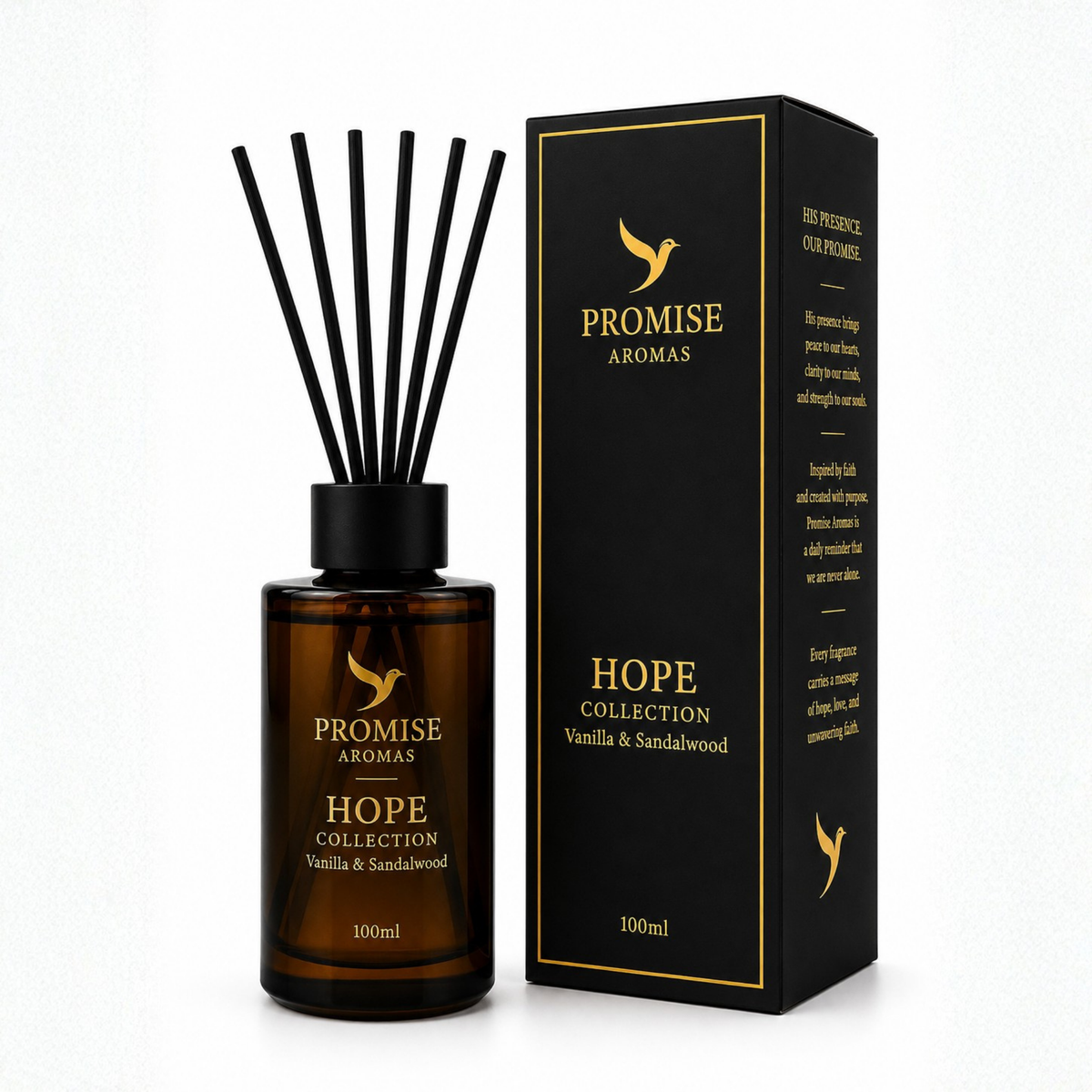 HOPE Reed Diffuser | Vanilla & Sandalwood | 100ml